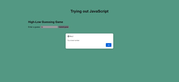 Trying out JavaScript - Exploring a new programming language – screenshot 7