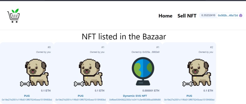 NFT Bazaar  – screenshot 1