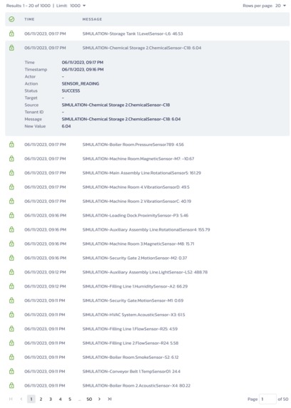 Distributed IIoT EMS – screenshot 3