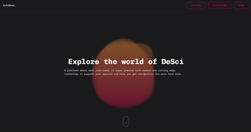 InfoBase - The DeSci for you – screenshot 3