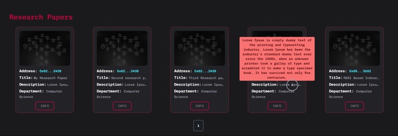 InfoBase - The DeSci for you – screenshot 5