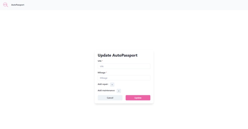 AutoPassport – screenshot 3
