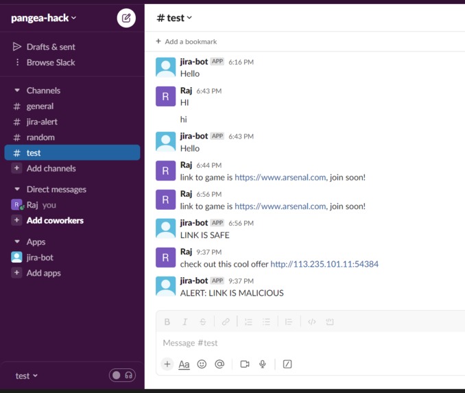 Slack Sentry – screenshot 1