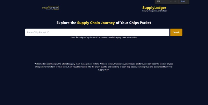 SupplyLedger – screenshot 2
