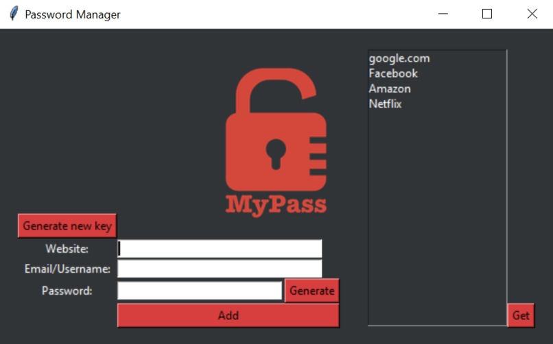 Password Manager – screenshot 2