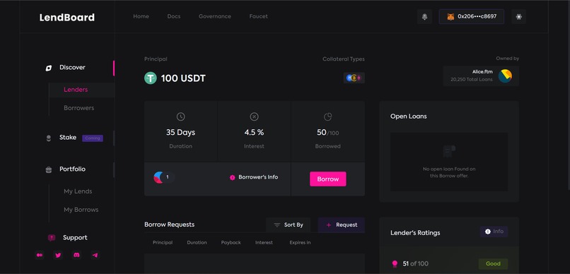 LendBoard – screenshot 2