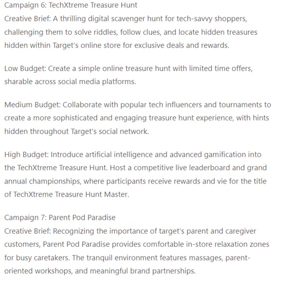 MIA - Marketing Ideation Assistant – screenshot 2