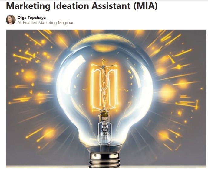 MIA - Marketing Ideation Assistant – screenshot 3