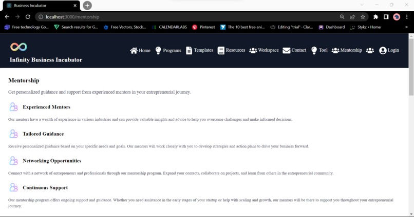 Infinity Business Incubator – screenshot 7