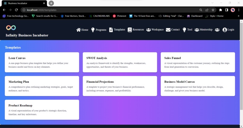 Infinity Business Incubator – screenshot 12
