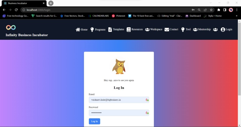 Infinity Business Incubator – screenshot 5