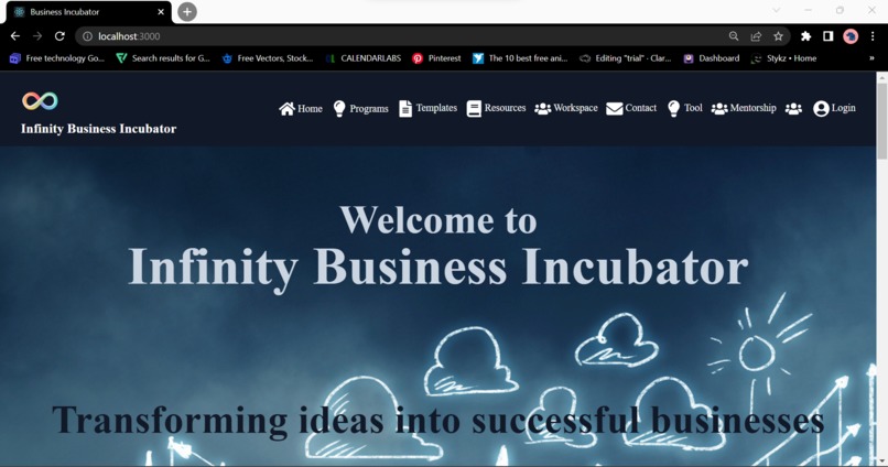 Infinity Business Incubator – screenshot 3