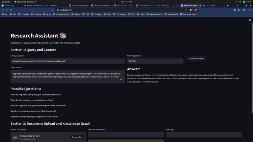 Research Assistant – screenshot 3
