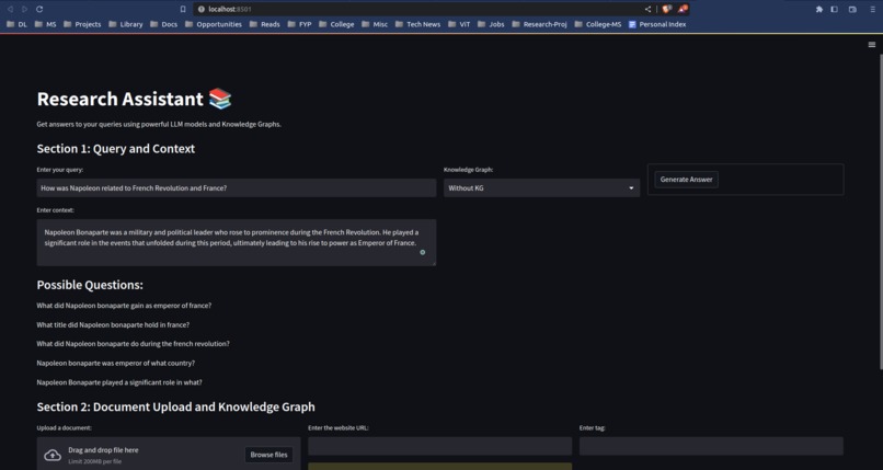 Research Assistant – screenshot 2