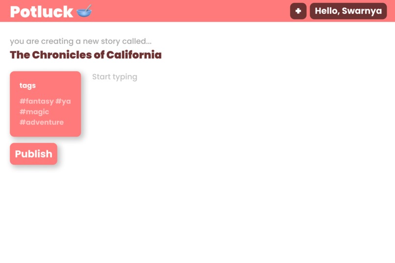 Potluck – screenshot 2
