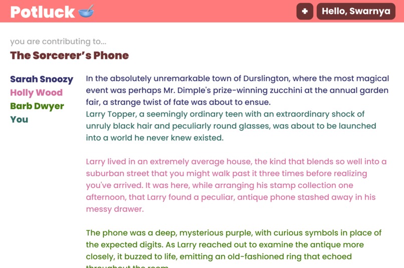 Potluck – screenshot 3