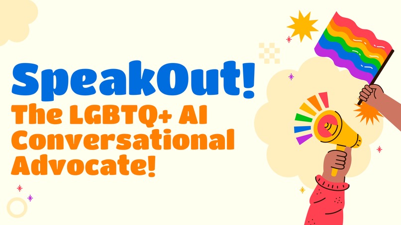 SpeakOut! The LGBTQ+ AI Conversational Advocate! – screenshot 1