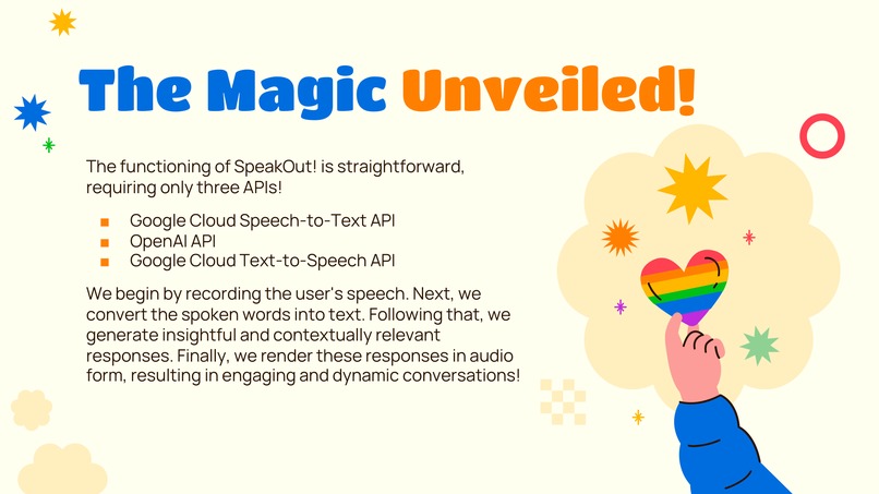 SpeakOut! The LGBTQ+ AI Conversational Advocate! – screenshot 4