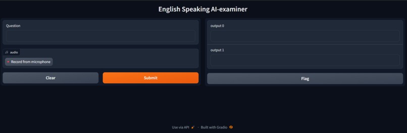 English Speaking AI-examiner – screenshot 1