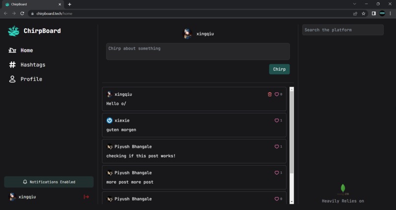 ChirpBoard – screenshot 7