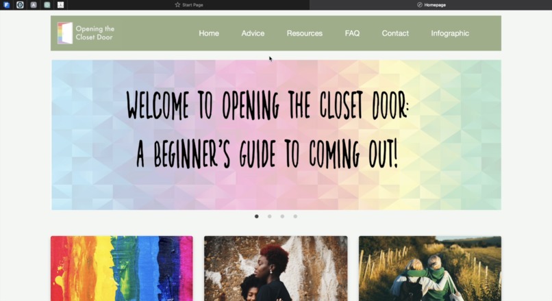 COMING OUT OF THE CLOSET – screenshot 1