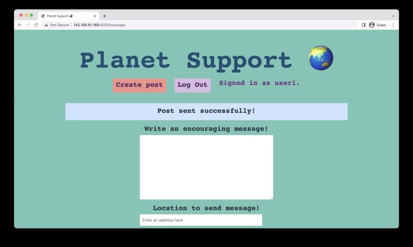 Planet Support – screenshot 1