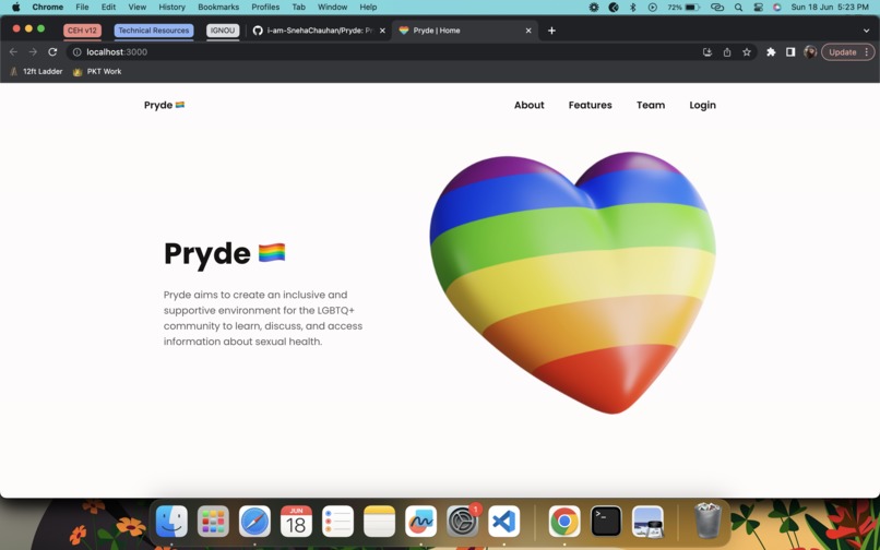 Pryde Health – screenshot 1