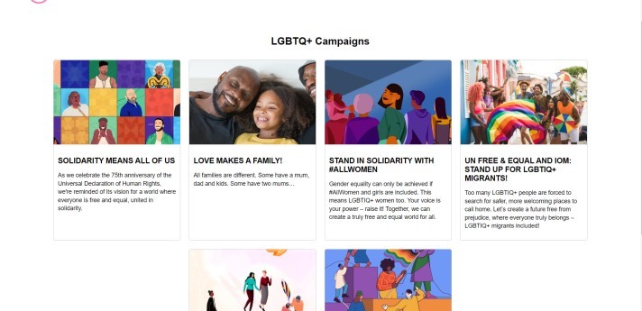 PrideHubHacks – screenshot 2