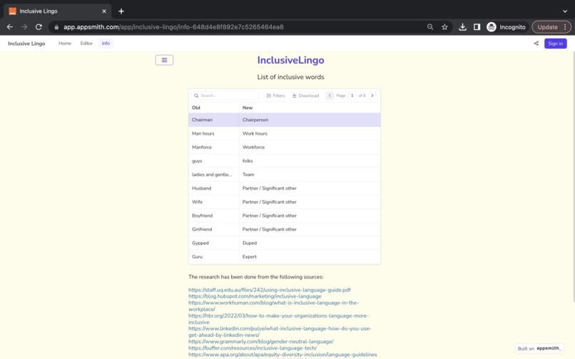 InclusiveLingo – screenshot 4
