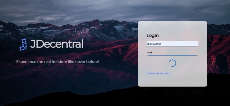 JDecentral – screenshot 3
