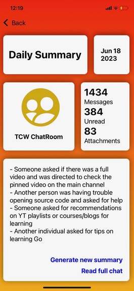 ChatSum – screenshot 9