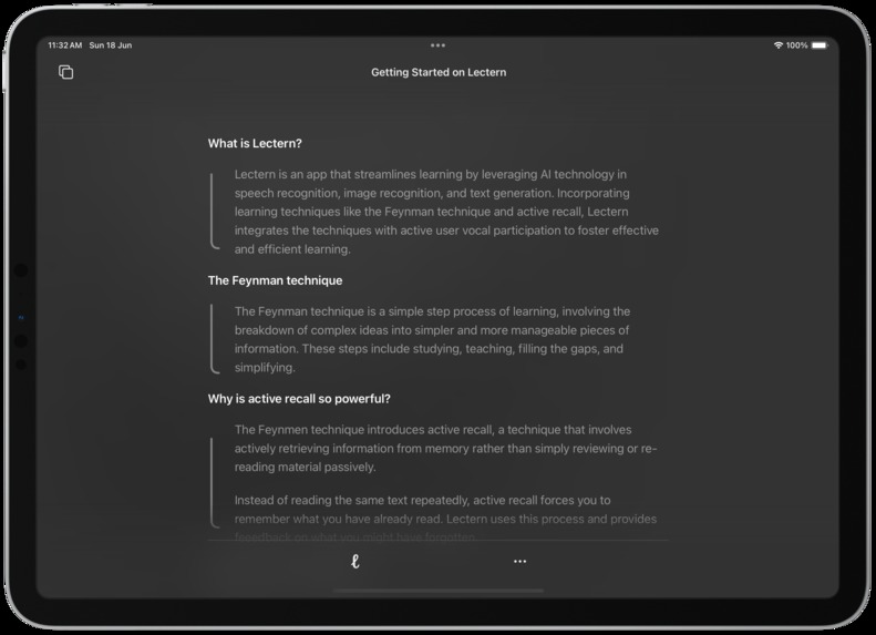 Lectern - Revolutionizing education with AI – screenshot 3
