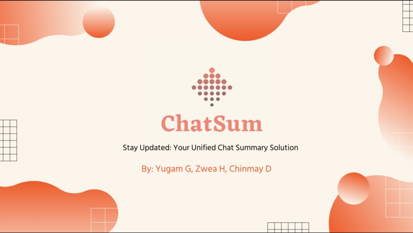 ChatSum – screenshot 1