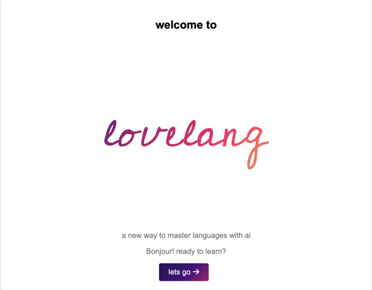 lovelang – screenshot 1
