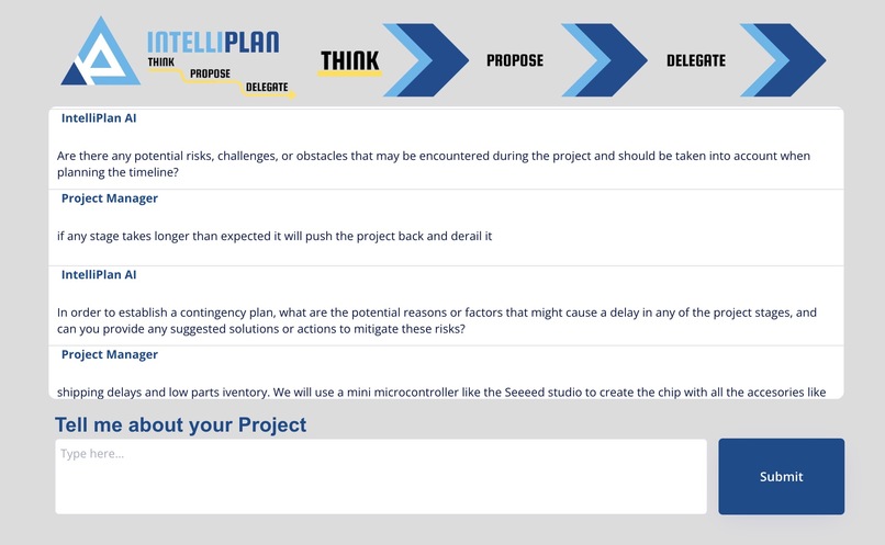 IntelliPlan : Smart Project Assistant – screenshot 3