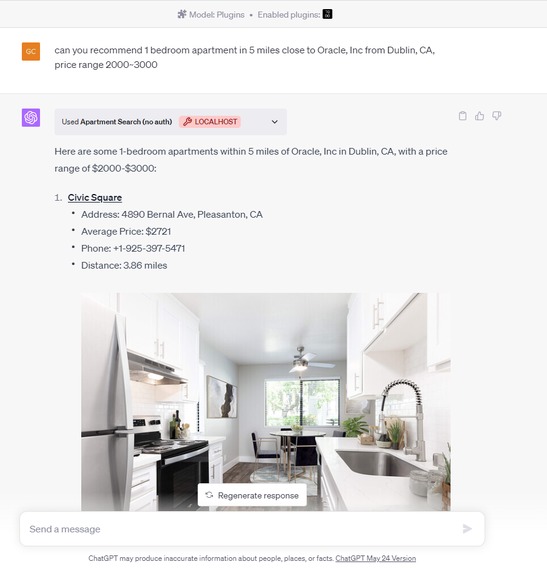 ApartmentSearch Plugin – screenshot 1