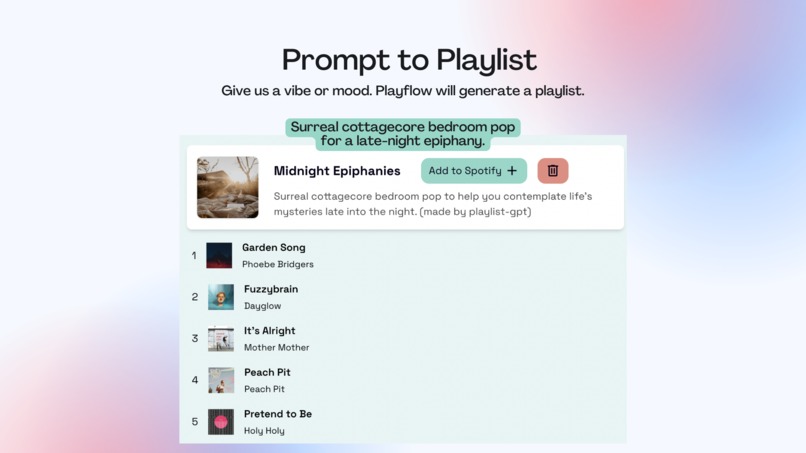 Playflow – screenshot 2