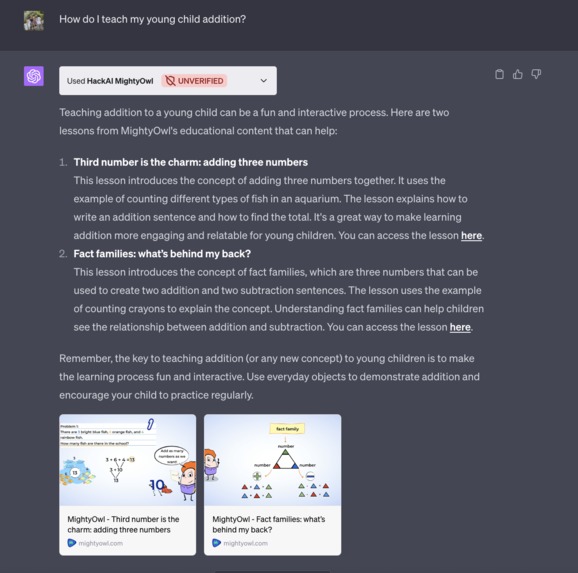 HackAI MightyOwl – screenshot 1