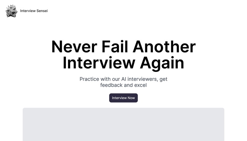 InterviewSensei – screenshot 1