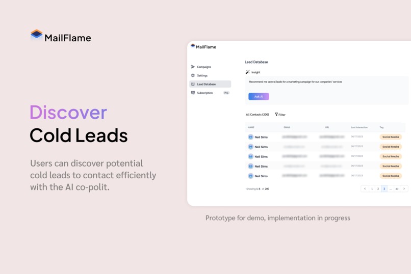 MailFlame – screenshot 3