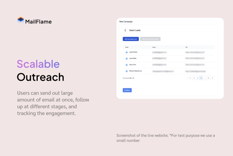 MailFlame – screenshot 2