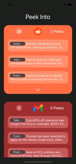 Peek – screenshot 4