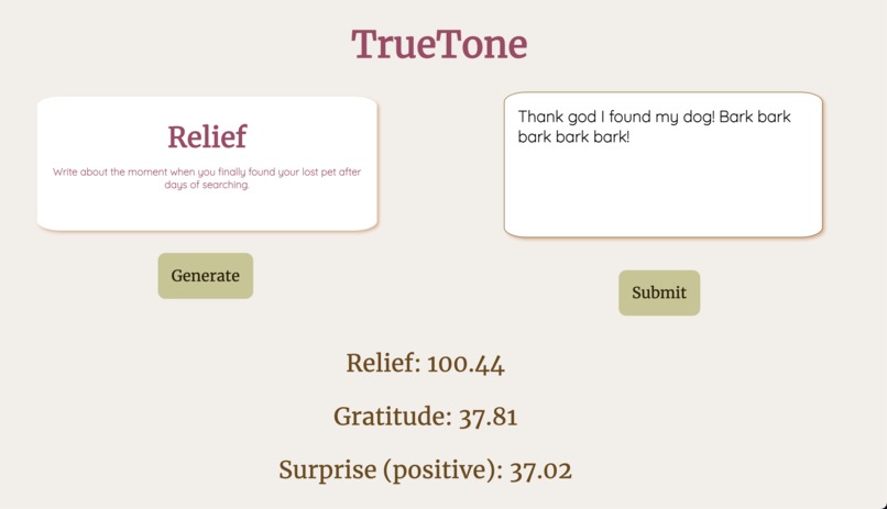 TrueTone – screenshot 2