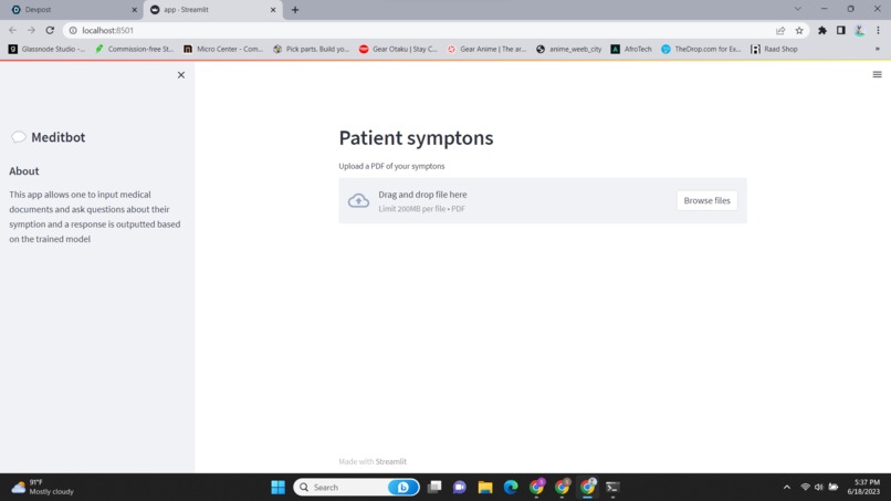 Medibot – screenshot 2