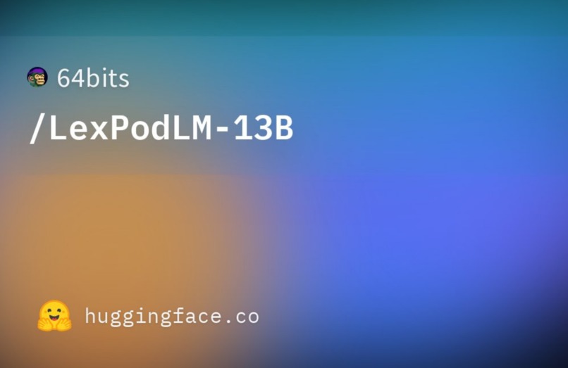 LexPodLM-13B – screenshot 1