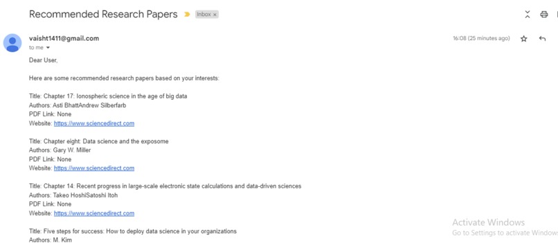 Researcher – screenshot 1