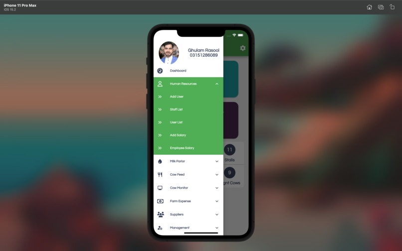 Dairy Farm Management System (DFMS) – screenshot 4