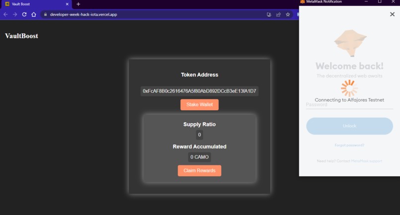 VaultBoost – screenshot 1