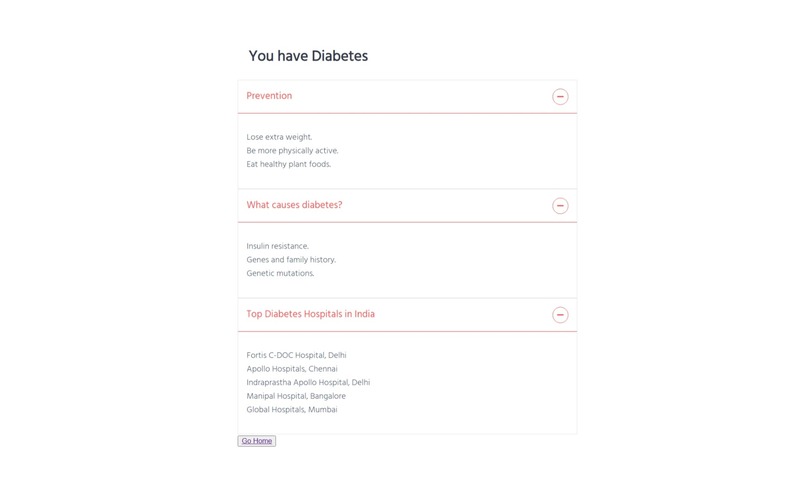 Healthforecast – screenshot 1
