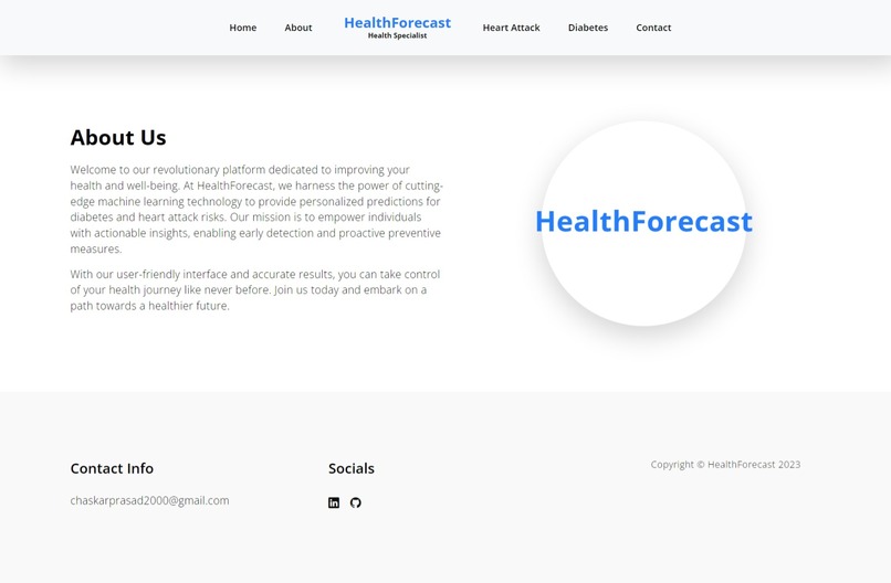 Healthforecast – screenshot 4
